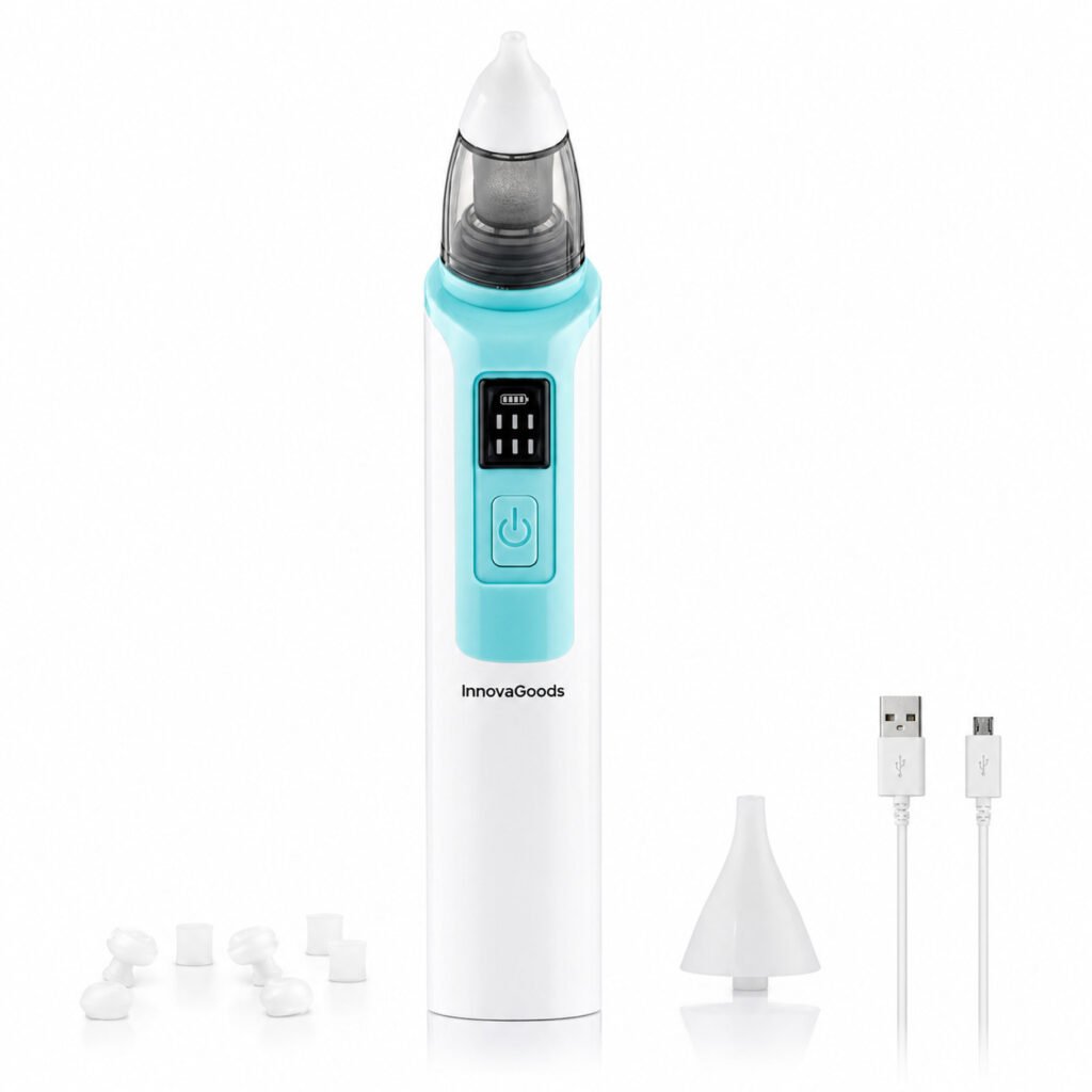Aspirador nasal automático bebê silencioso com bico de silicone