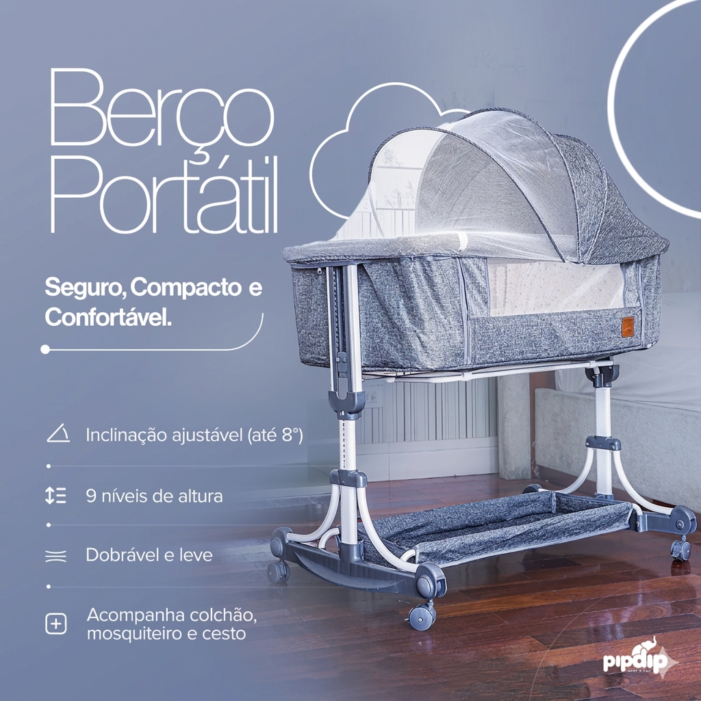 berco-portatil-moises-bebe-pipdip-com-mosquiteiro-e-rodinhas-ajustavel