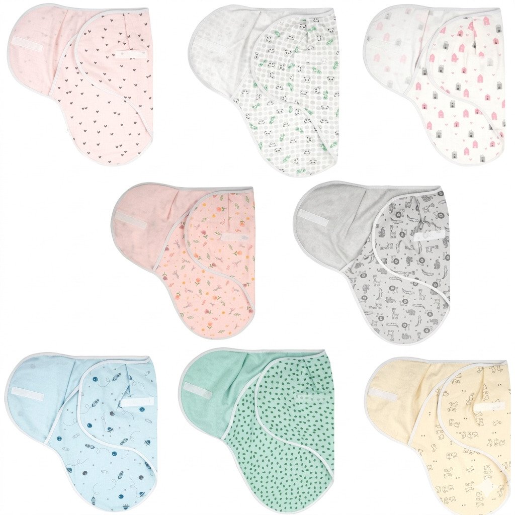 charutinho bebe recem nascido swaddle ajustavel cueiro 0 a 3 meses confortavel