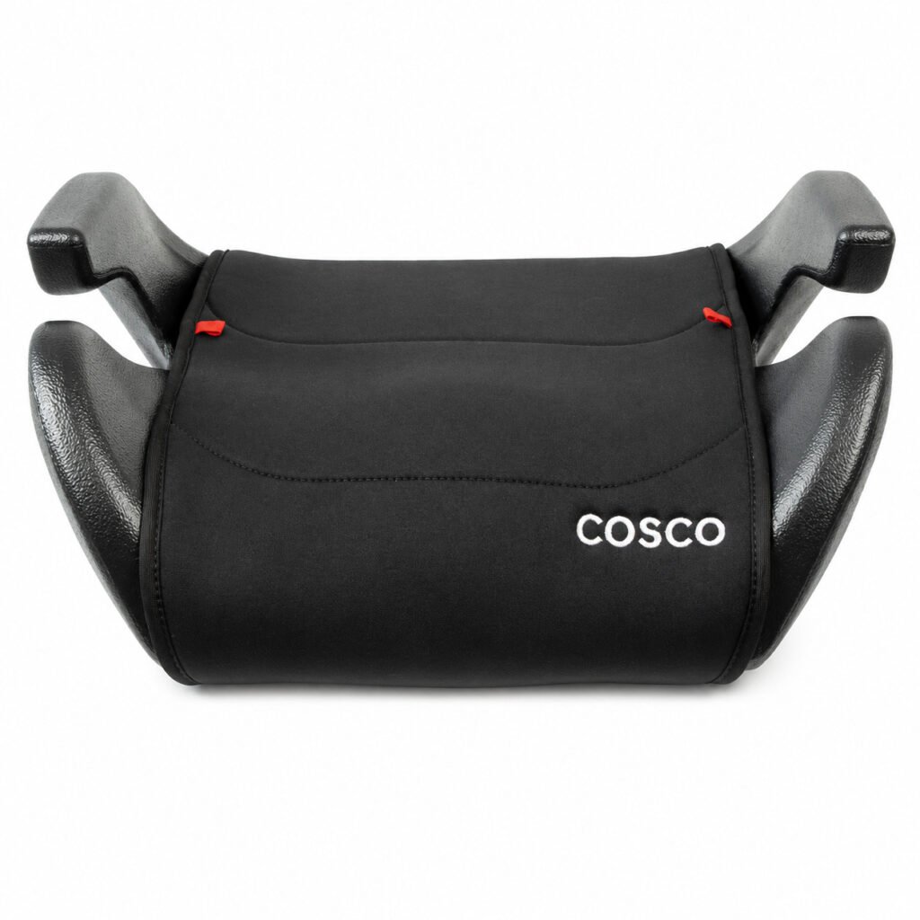 Booster Cosco Kids Clippy preto para crianças até 36kg