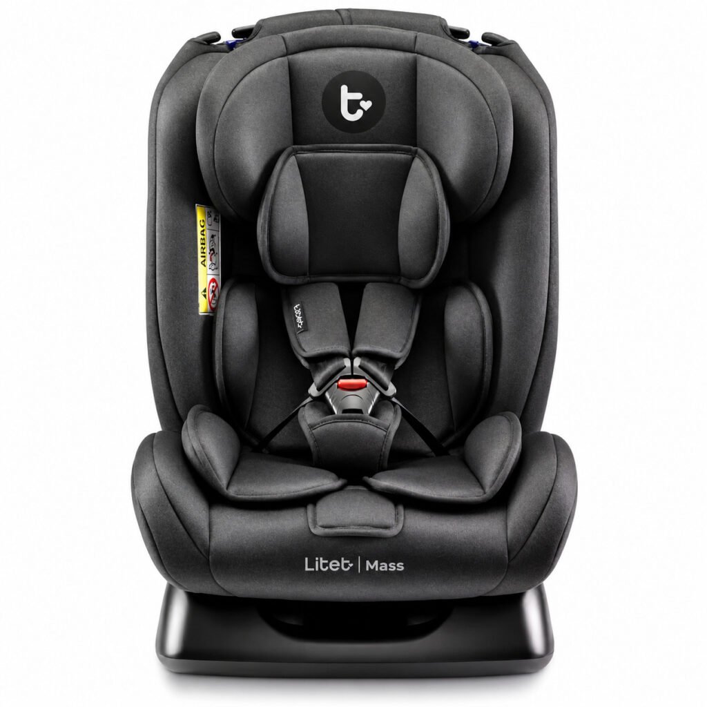 cadeira auto bebê 0 a 36kg preta Liteb Mass segura confortável