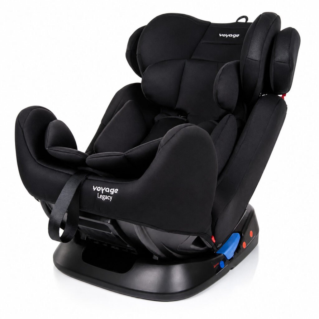 Cadeirinha para carro Voyage Legacy reclinável infantil preta