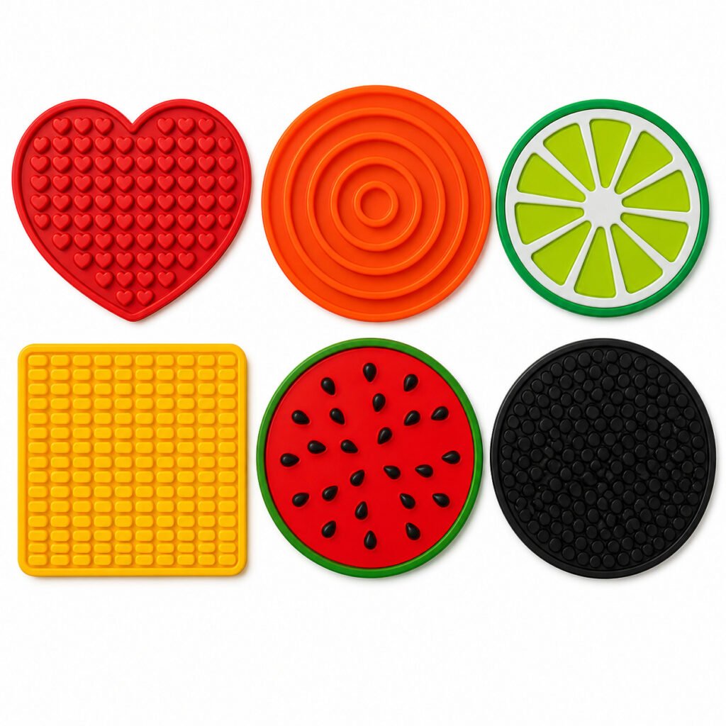 tapete sensorial infantil colorido kit 6 peças textura mãos bebê