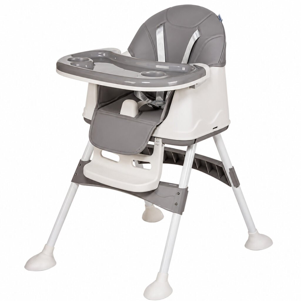 Cadeira de alimentação portátil Honey Maxi Baby 4 em 1 dobrável para bebê.