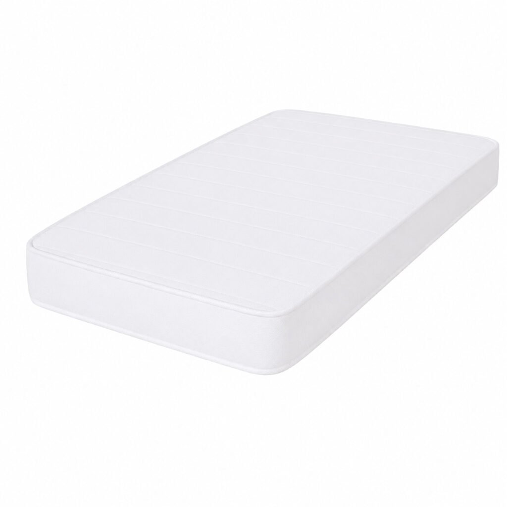 Colchão impermeável para berço e chiqueirinho 100x70cm com espuma D18 confortável.