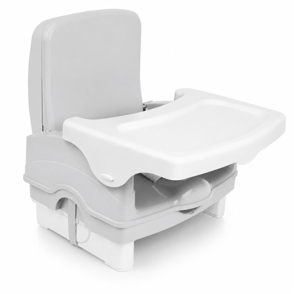 Cadeira Cosco Kids Smart para alimentação infantil compacta e prática.