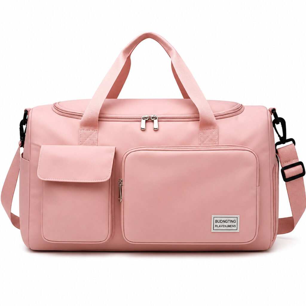 Bolsa para maternidade 30 litros com bolso impermeável e alça lateral para bebê.