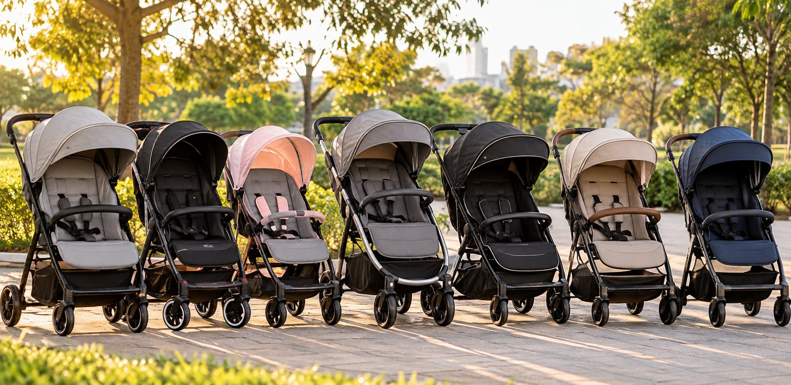 Sete modelos de carrinhos de bebê para comparar custo-benefício antes de comprar.